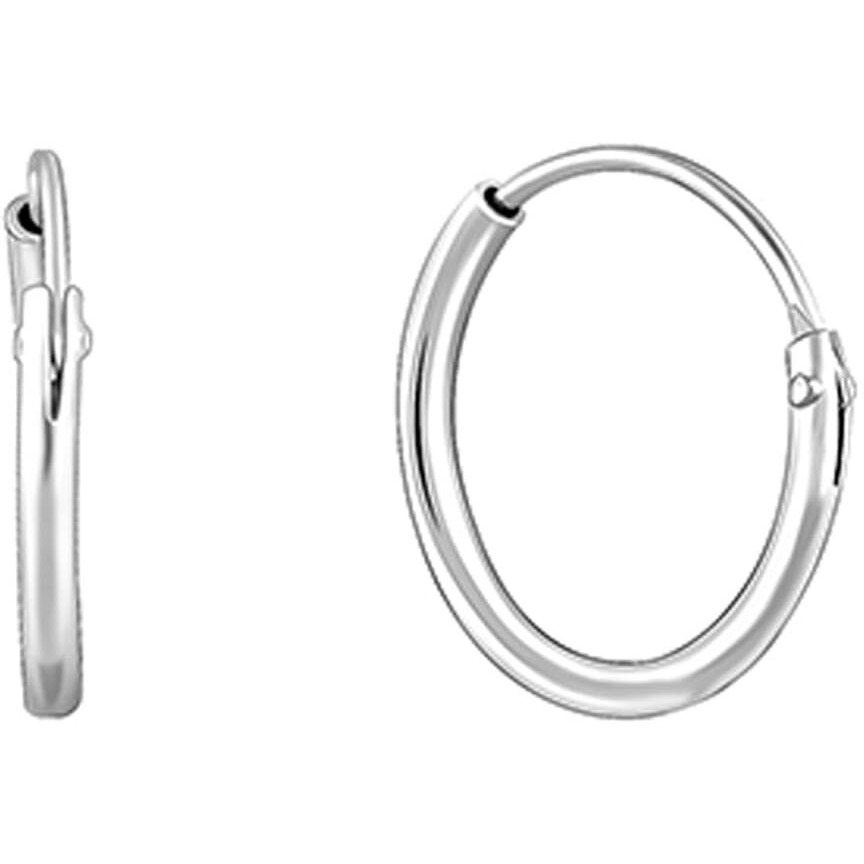 GIVA 925 Sterling Silver Wishful Unicorn Kids Hoop Earrings|Studs to Rakhi Rakshabandhan Gift Brother Sister, Birthday Gifts for Kids | With Certificate of Authenticity and 925 Stamp | 6 Months Warranty*