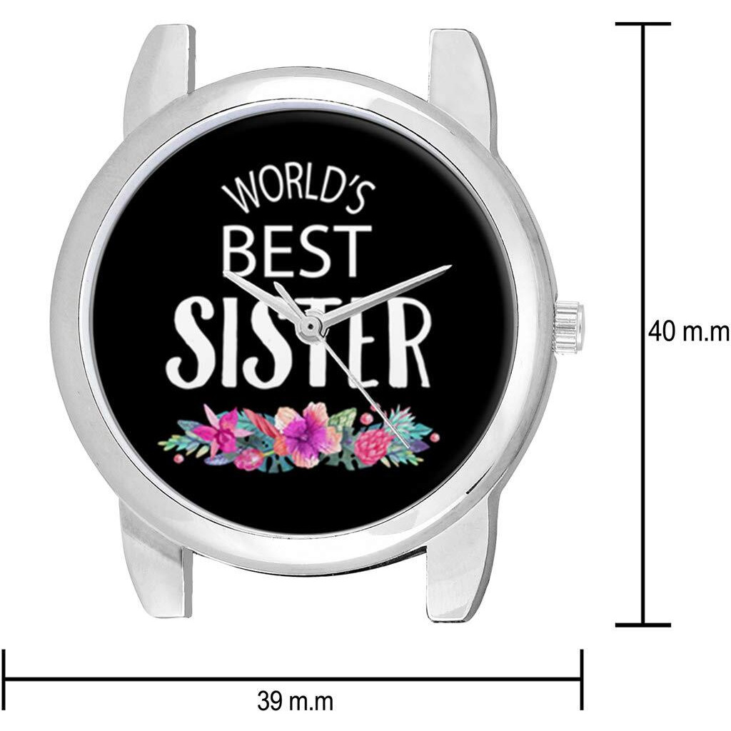 BIGOWL Rakhi Gifts for Sisters, Silver Chain Analog Womens Watch