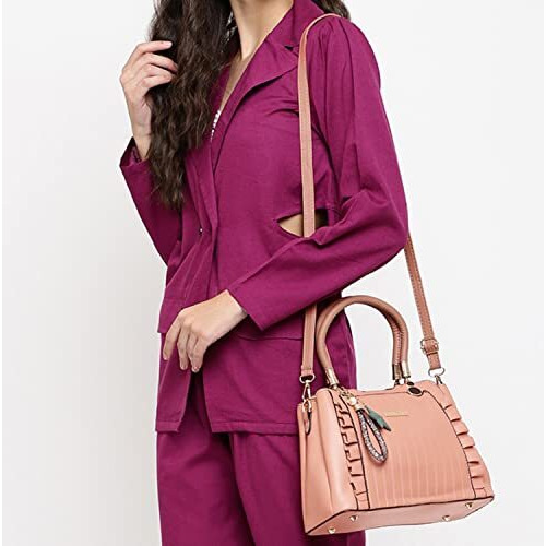 VISMIINTREND Stylish Vegan Leather Sling Handbag for Women | Shoulder | Satchel | Box | Side | Crossbody | Ladies Purse | Office Bags | Travel | Rakhi Gifts for Sisters | Birthday Gift for Wife