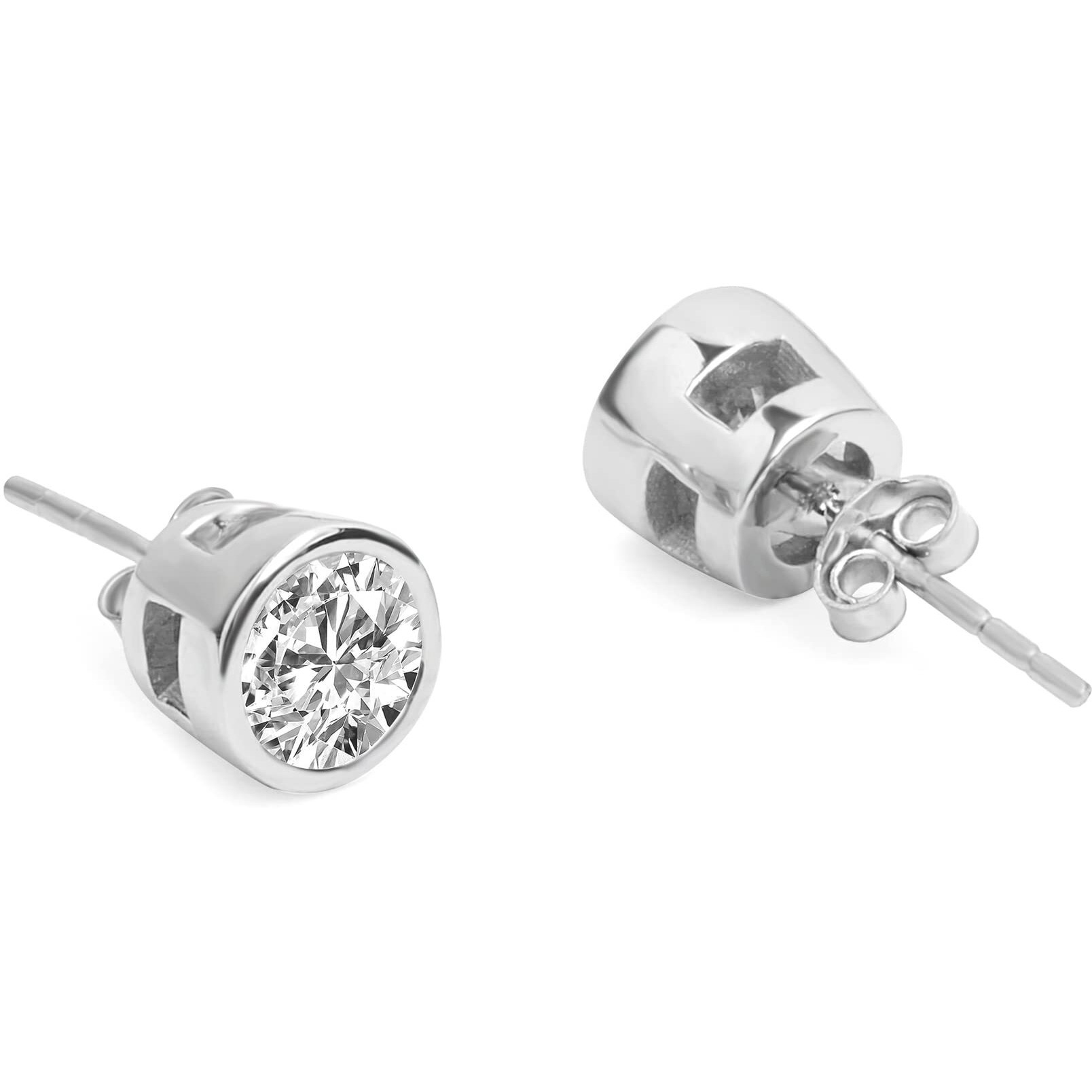 GIVA 925 Silver Shine Zircon Earrings | Gift for Sister, Rakhi Rakshabandhan Gift for Sister Bhabhi, Gifts for Women & Girls| With Certificate of Authenticity and 925 Stamp | 6 Month Warranty*
