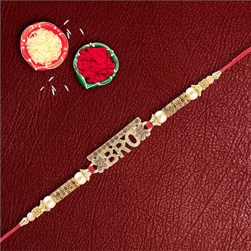 Astonished Retail Rocher Moments Chocolate Hamper |Diamond Bro Rakhi Chocolate for Brother | Rakhi Chocolate Hamper | Roli, Chawal, Chandan, Misri | 301