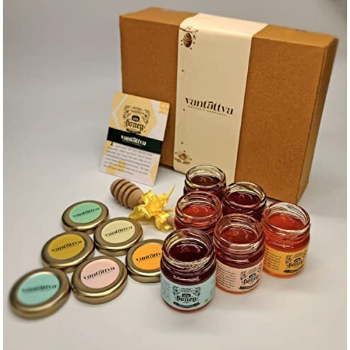 VANTATTVA-NATURES GOODNESS... -Healthy Gift Hamper of Honey | Diwali, Rakhi, Corporate Gift Pack