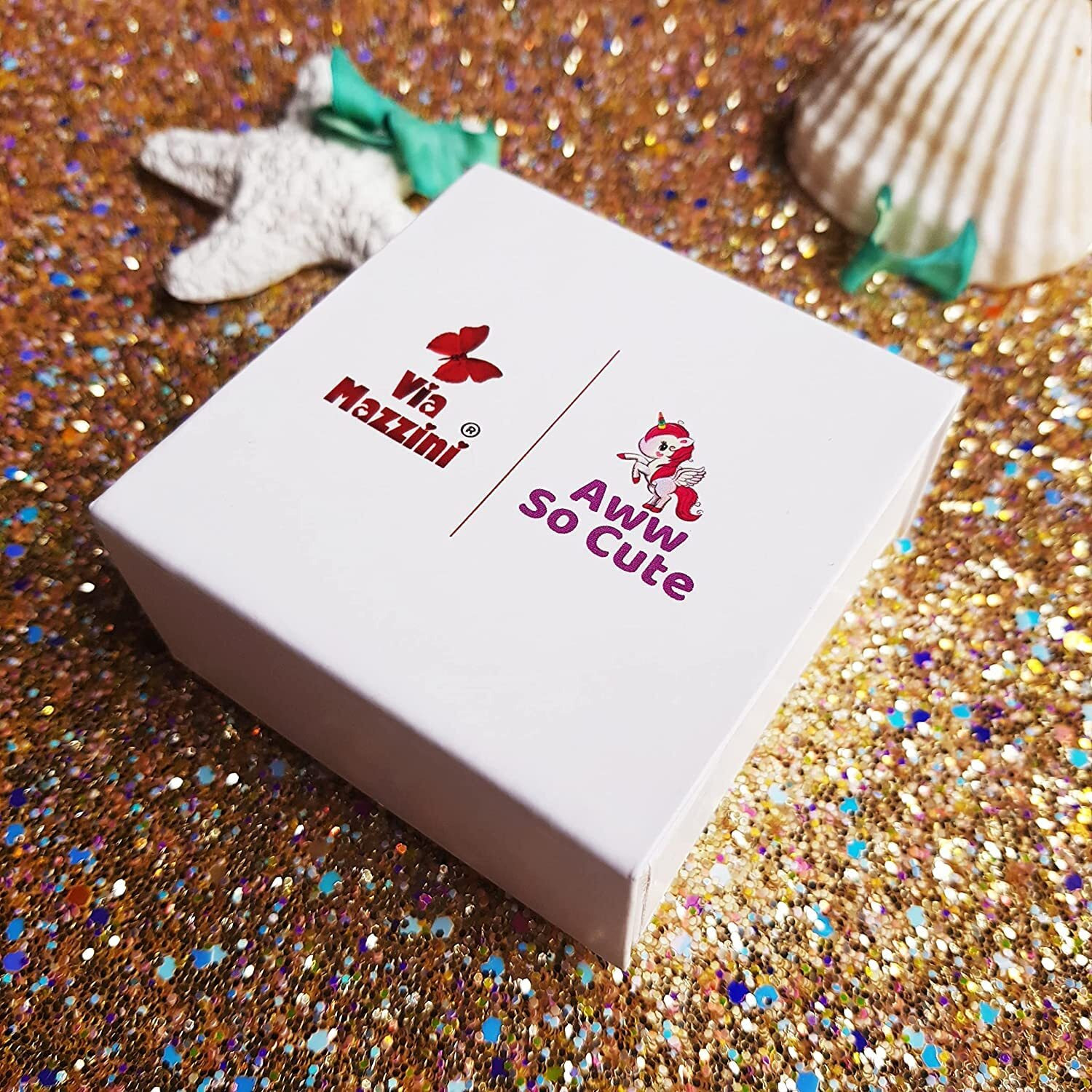 Aww So Cute 925 Sterling Silver Hypoallergenic Unicorn Stud Earrings for Babies, Kids & Girls | Rakhi Gift/Birthday Gift | Comes in a Gift Box | 925 Stamped with Certificate of Authenticity | ER1519