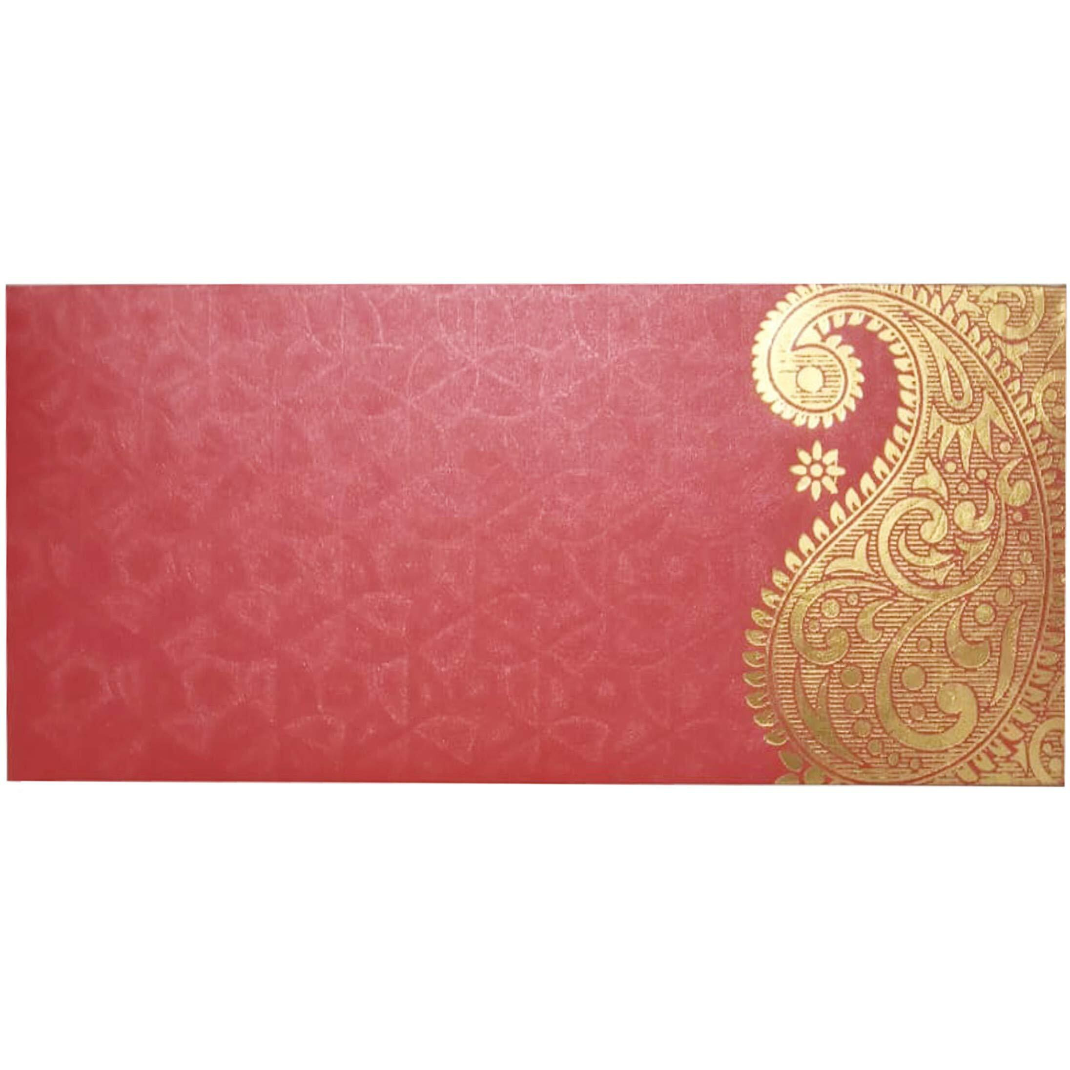 Purpledip Rakhi Set For Brother & Bhabhi In Designer Shagun Envelop With Roli Chawal Tika (rakhi38r)