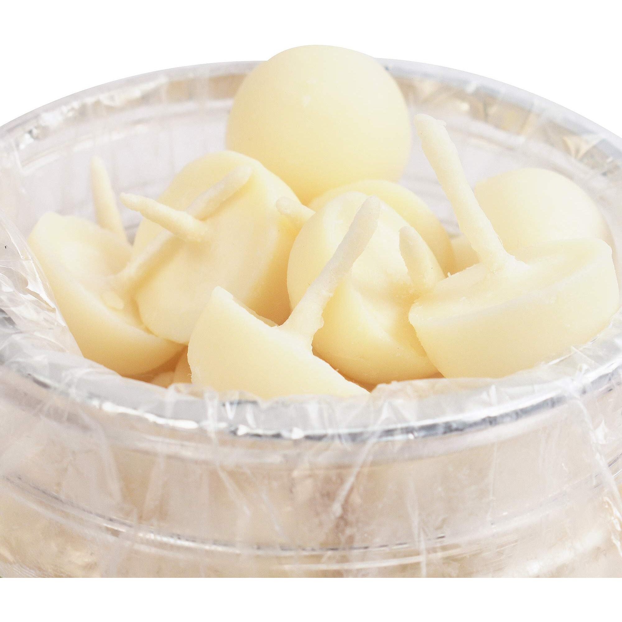 Nityam Kewra Fragrance Wax Free Scented Wick Soaked in Scented Ghee Ghee Wicks/Readymade Ghee Cotton Wicks/Diya for Pooja/Puja Batti (1 X 50 Pieces) (Pack of 2)