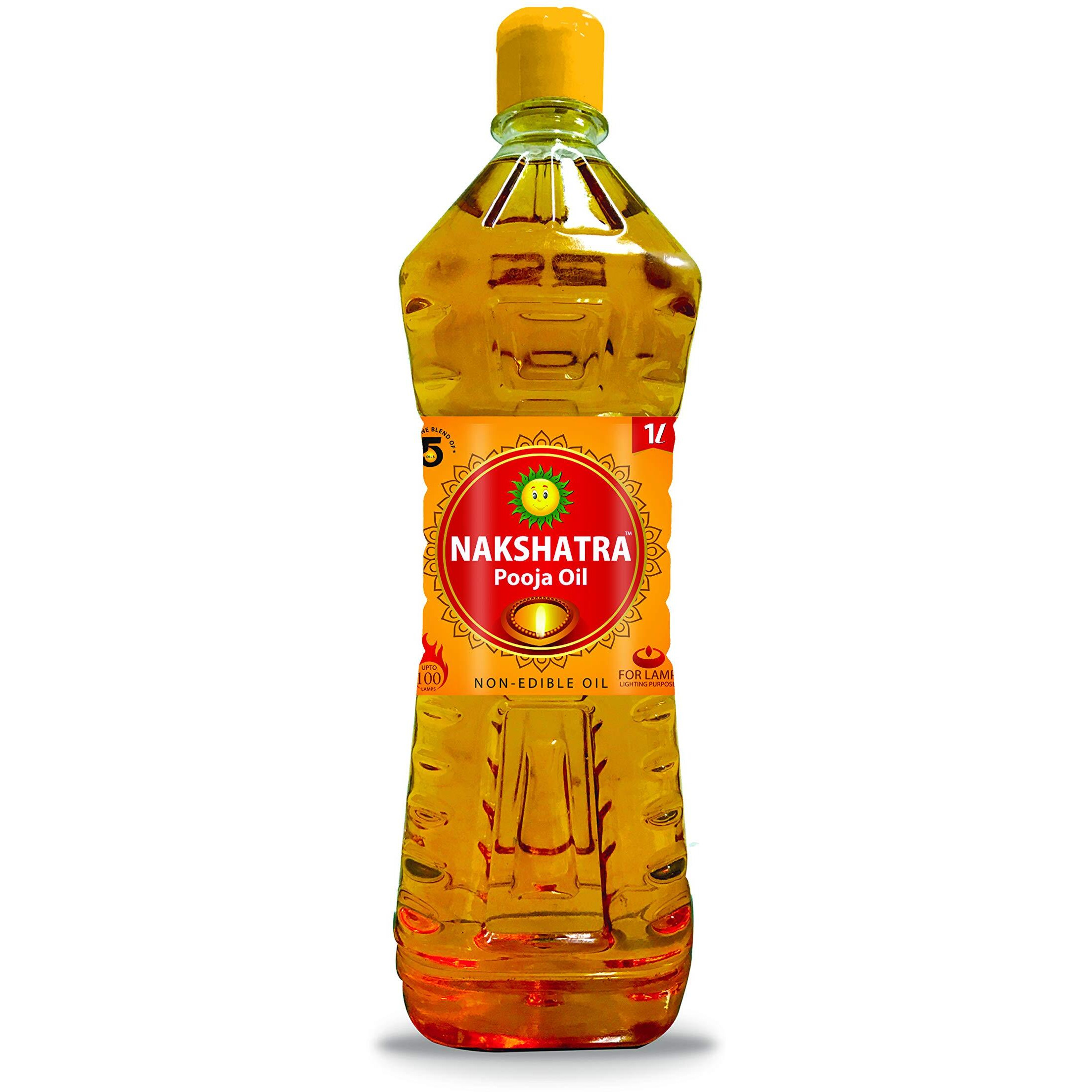 MR. GOLD Nakshatra Oil Pet, 1L for Diya/Lamp