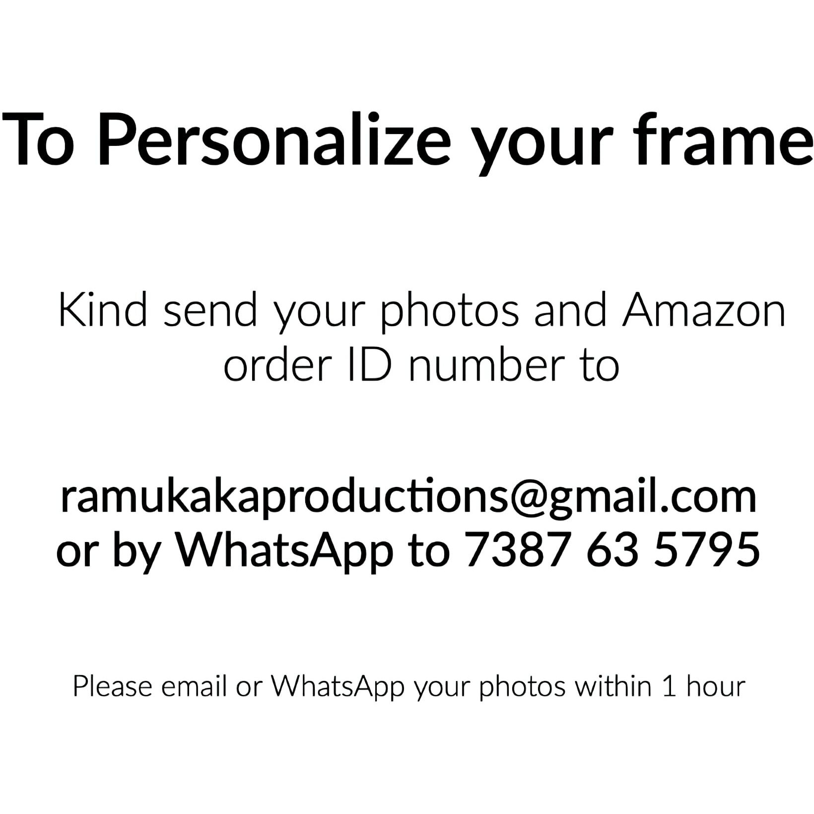 WhatsYourPrint Personalised Photo Collage Frames for Wall Decor as Birthday Gifts, Anniversary, Wedding Gifts for Friends, Couples and Parents (Size 13x13 Inches, 13 Photos Black Frame), wood