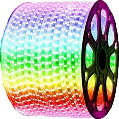 Gesto 15 Meter Rope Led Strip Lights  Outdoor Lights waterproof for Balcony Decoration,Home Decor & Diwali Decoration| RGB Strip Light for Diwali Decoration with Mode Change Controller (Multicolor)