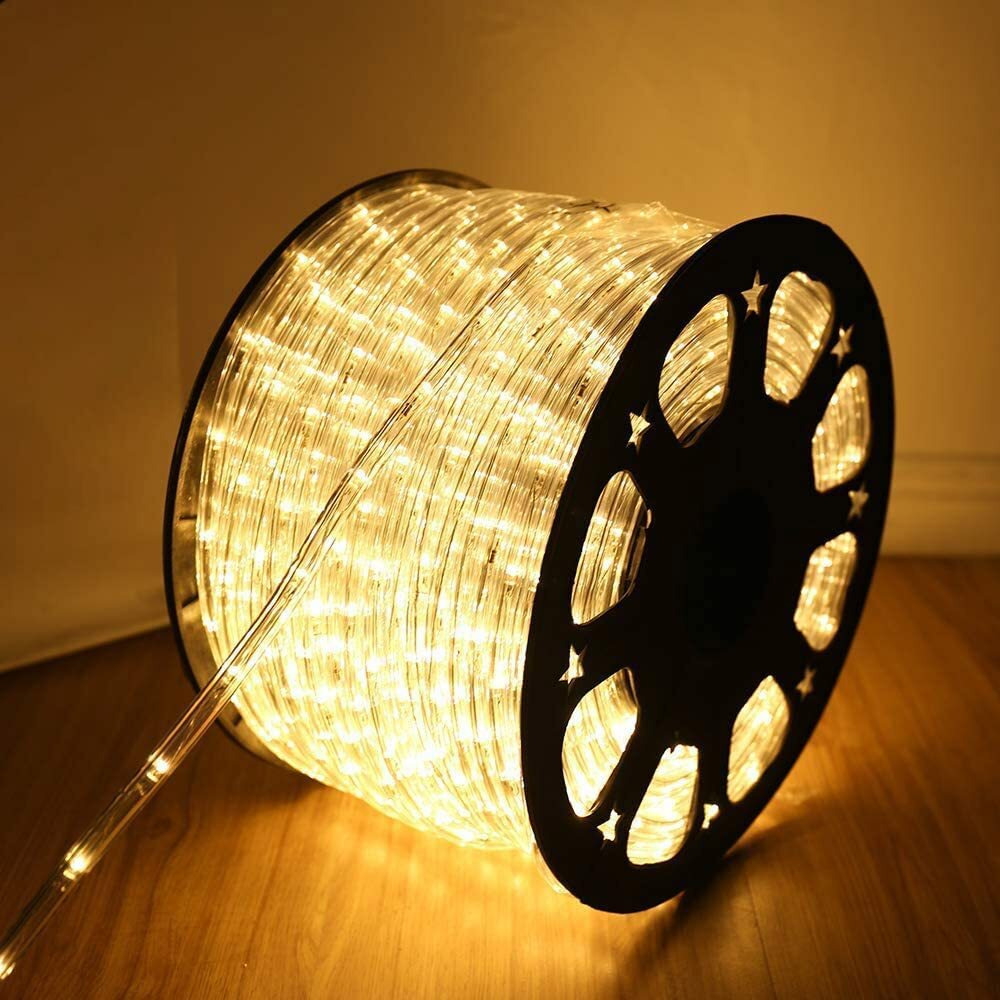 Gesto 5 Meter Led Strip Lights Ceiling Lights for Home Decoration,Rope led Light for Balcony Decoration Outdoor Lights Waterproof |Fairy Lights for Home Decor,Birthday,Diwali Decoration(Warm White)