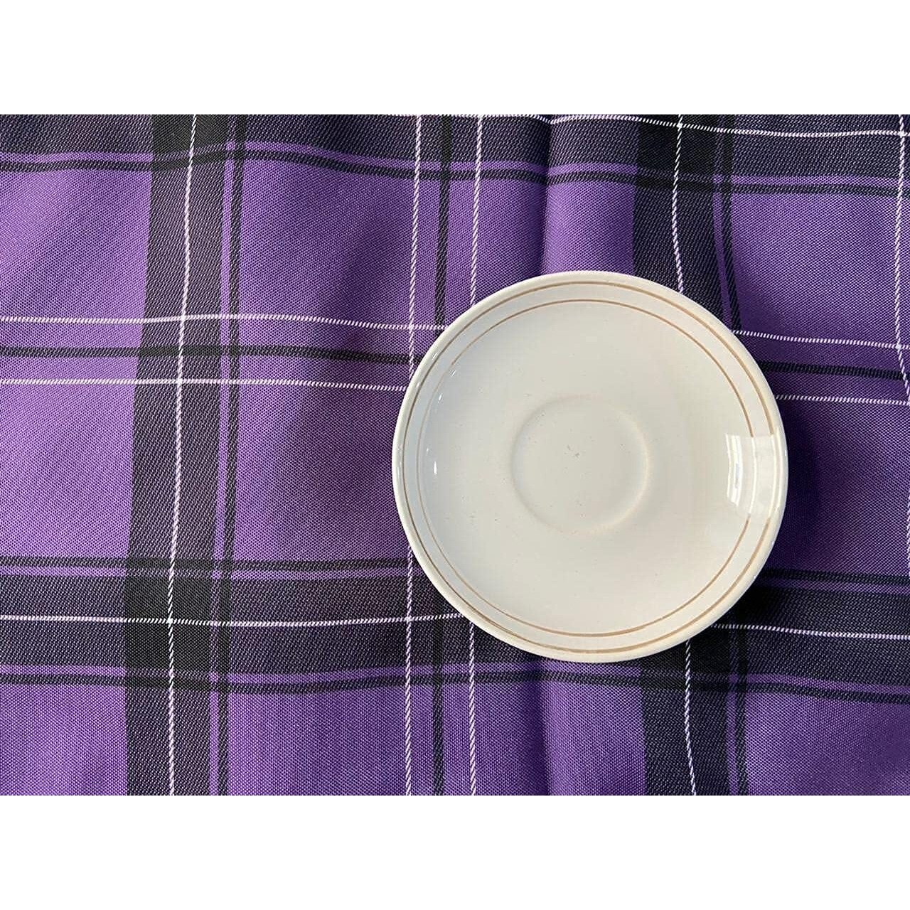 HOMADORN Cotton Feel Fabric Multicolor Clover Design Digital Printed Double Layered Enhanced Decor 4 Seater Table Runner Cloth (TR-44, 13 INCHES X 60 INCHES)