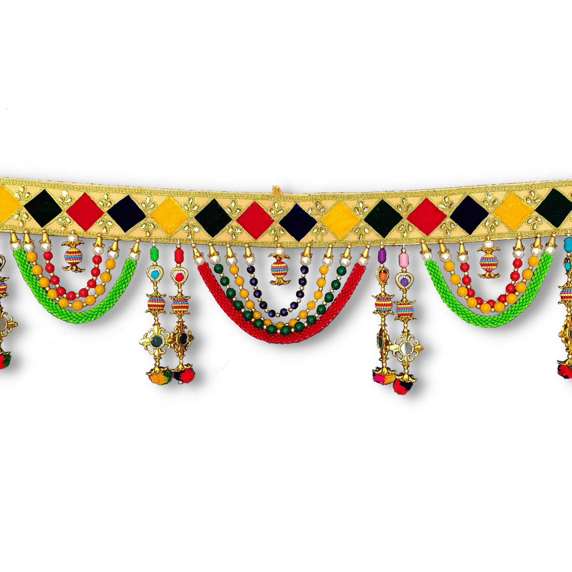 REPTUM DECOR Cotton Toran (42 inch, Multicolour)