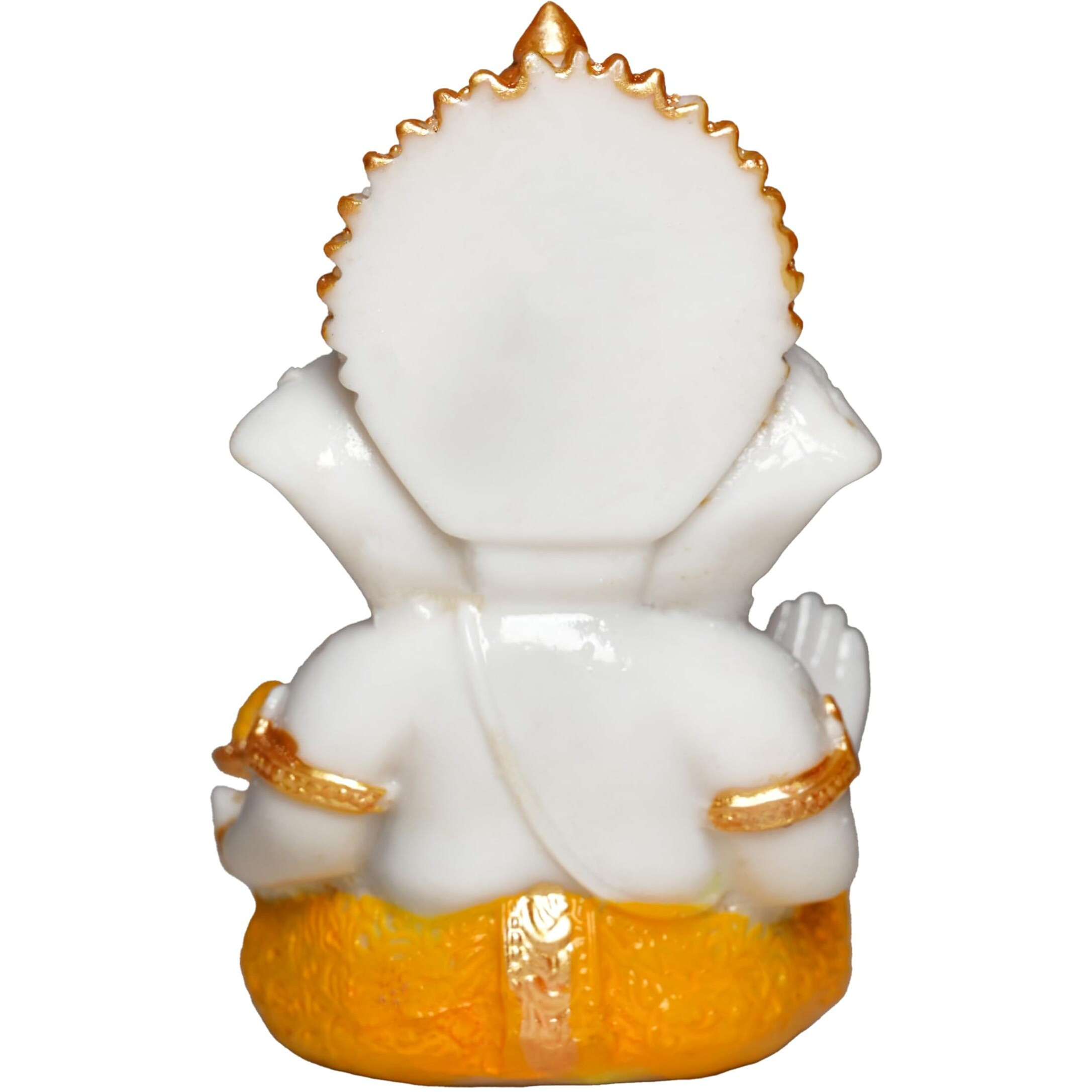 Daruh craft Lord Ganesha Idol Diwali Gifts Small Ganesh Murti for Car Dashboard Decorative God Figurine Home Mandir Murti Pooja Yoga Meditation Room Kit Decor Occasional Birthday Wedding Gifts