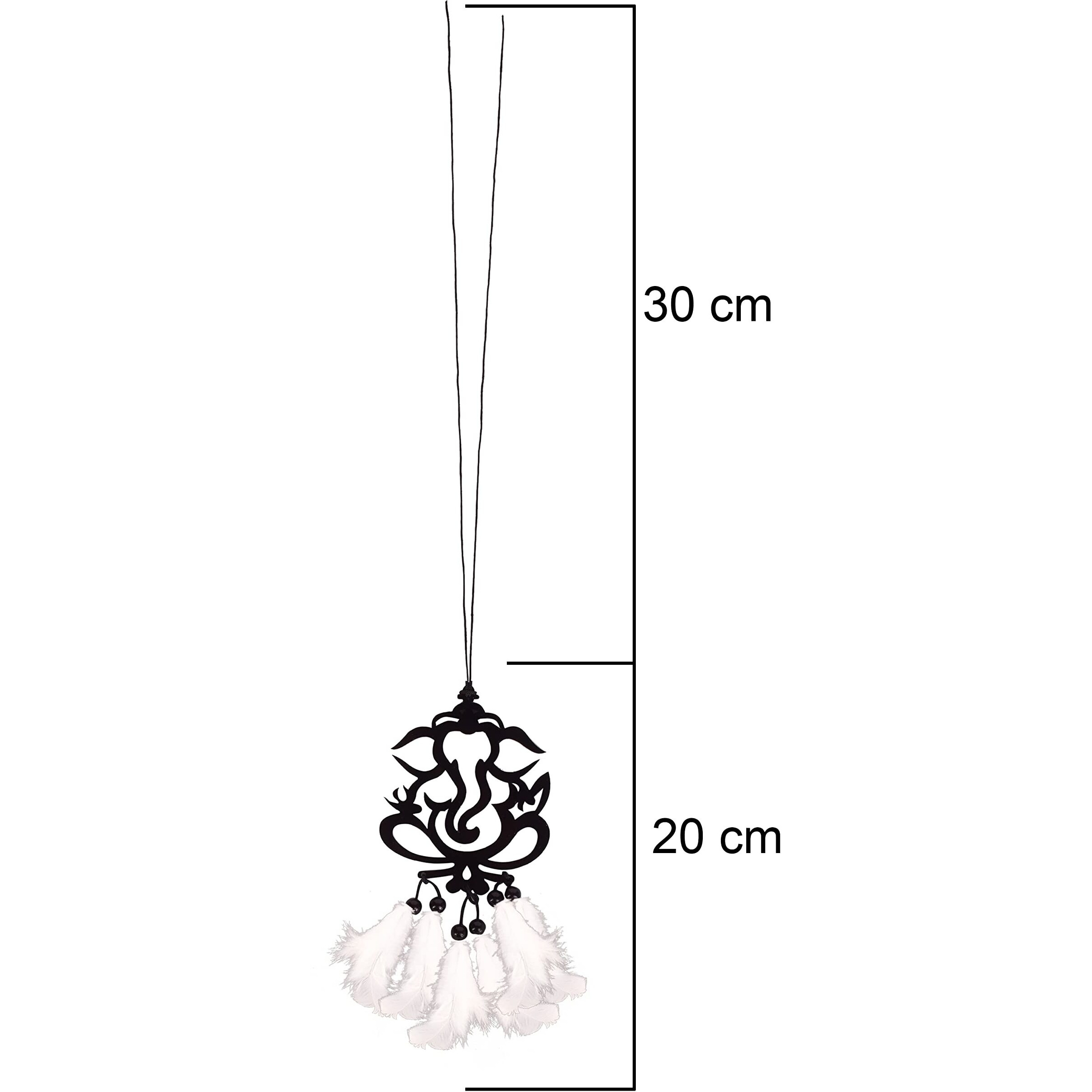 LAKSHMINARAYAN SALES Decorative Car Hanging Ornament Dream Catchers for Car, Home,Office Garden for Positive Vibes Lord Ganesh