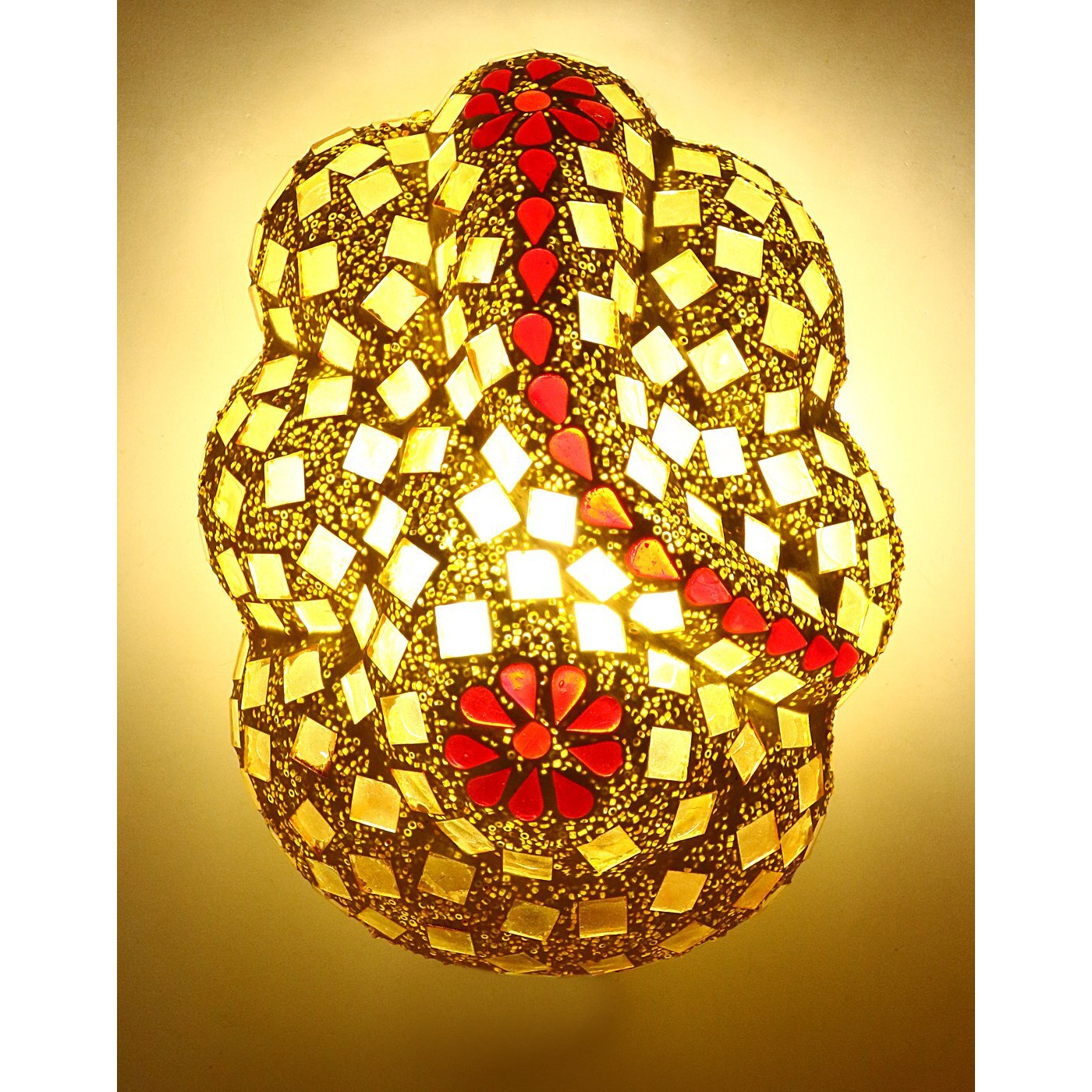 Somil Devine Blessing God Ganesh Wall Lamp Light with All Fixture, Compatible with 5 to 60 Watt LED | Wall Lamp Light with All Fixture