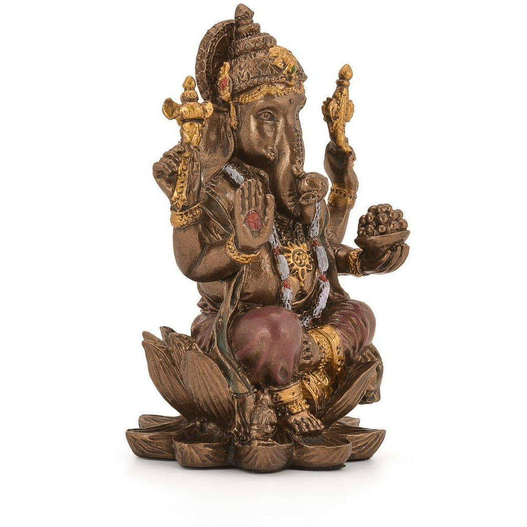 Collectible India Ganesh Idol Gift - Office Desk, Car Dashboard - 8 CM