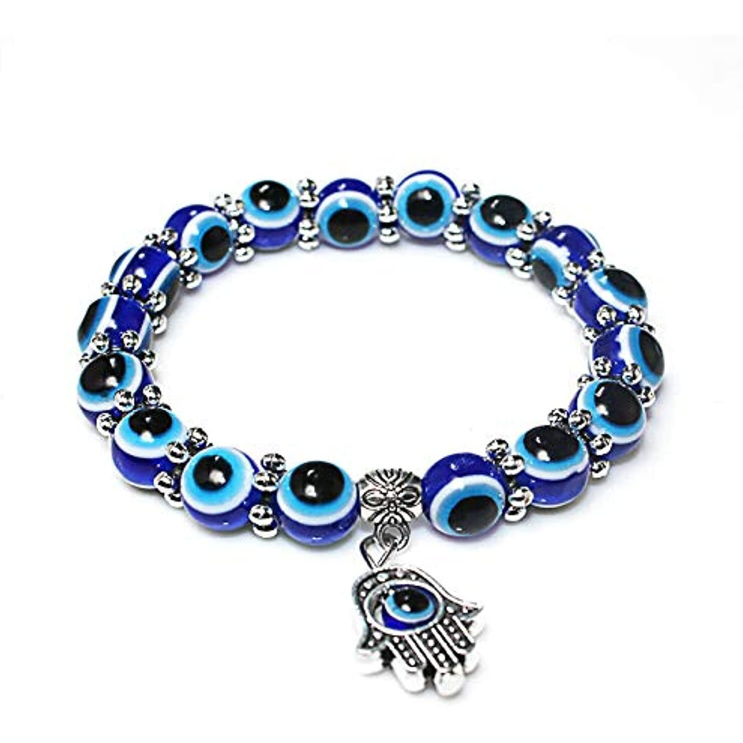 Yellow Chimes Bracelet for Women and Girls | Fashion Evil Eye Nazariya Style Bracelets for Women and Men | Accessories Jewellery for Women | Birthday Gift for Girls & Boys (Design 10)