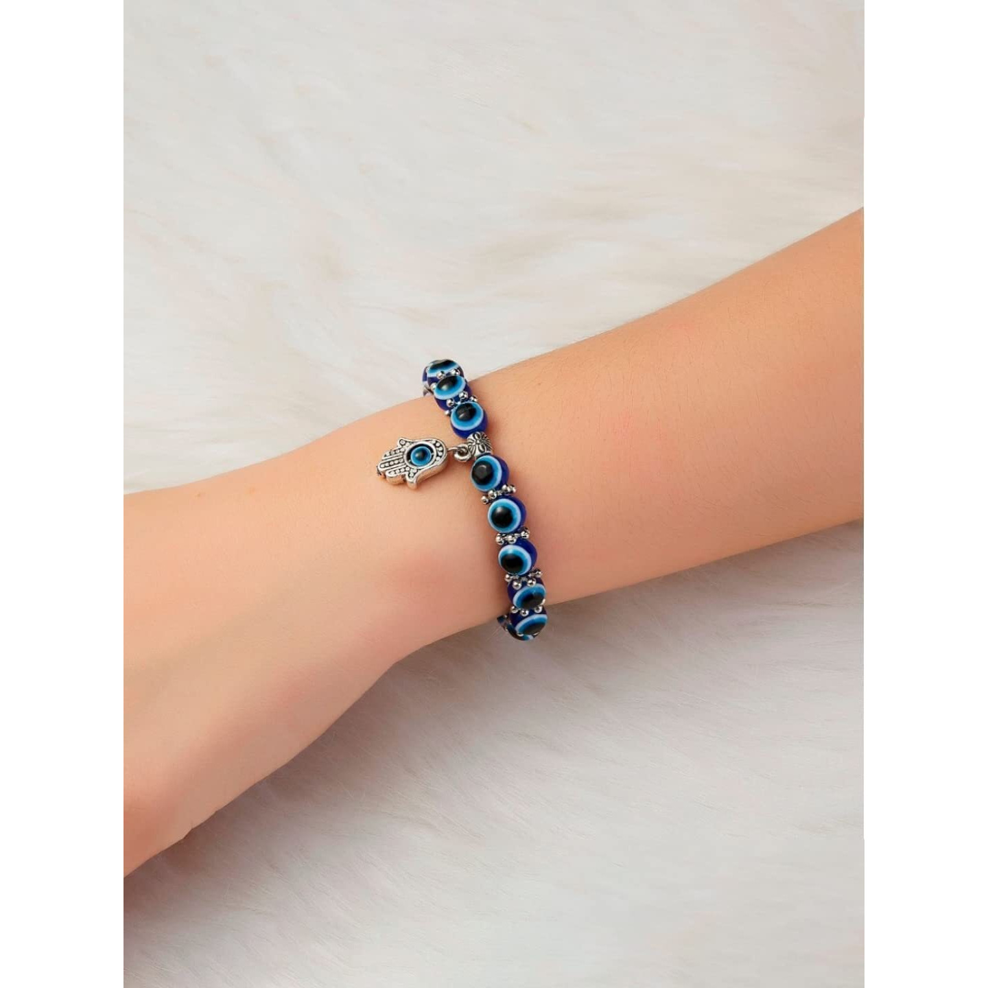 Yellow Chimes Bracelet for Women and Girls | Fashion Evil Eye Nazariya Style Bracelets for Women and Men | Accessories Jewellery for Women | Birthday Gift for Girls & Boys (Design 10)