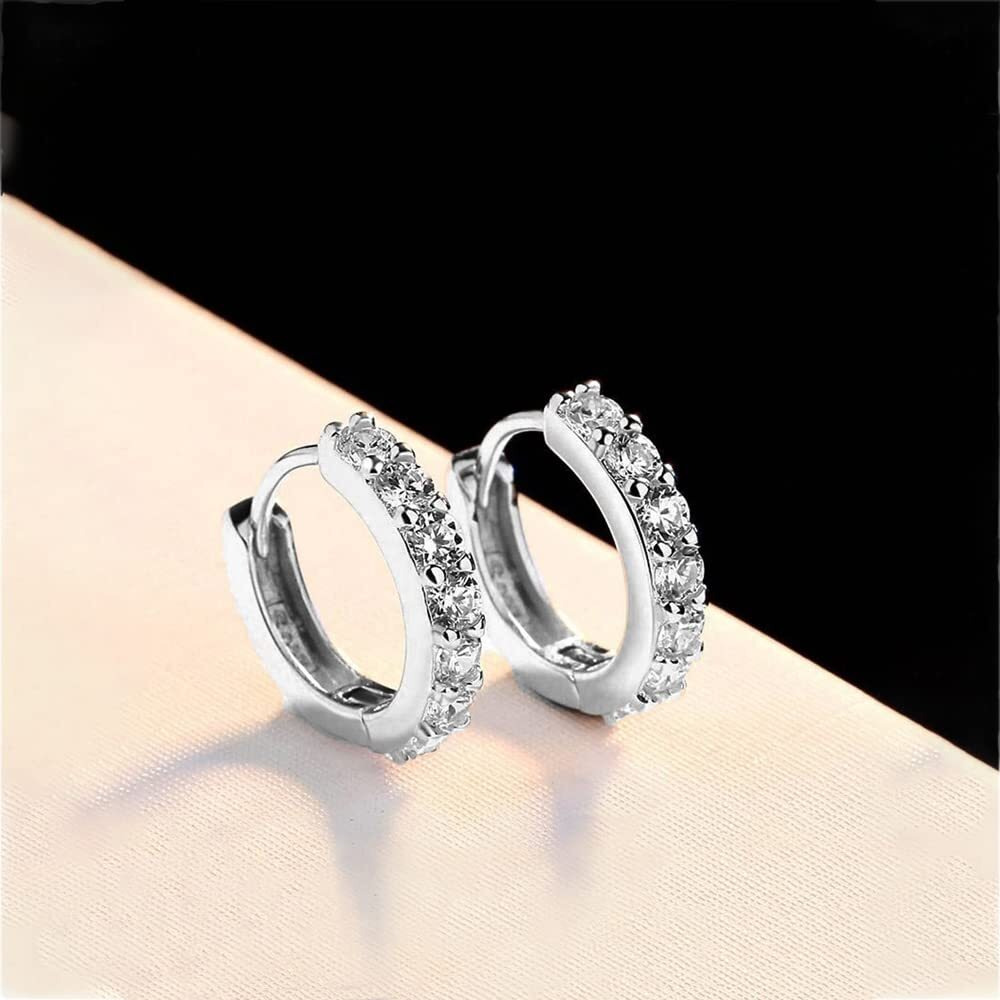 Yellow Chimes Earrings for Women and Girls A5 High Grade White Crystal Drop Hoop Earrings | Silver Toned Drop Earrings | Birthday Anniversary Gift for Wife Birthday Gift for Girls & Women