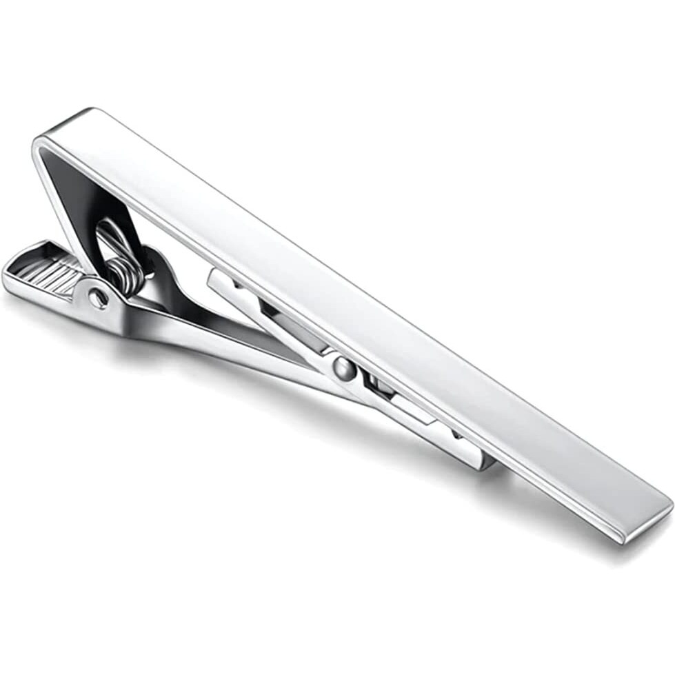 Yellow Chimes Tie Pin For Men And Boys Sleek Matte Silver Rhodium Plated Tie Pin For Men And Boys
