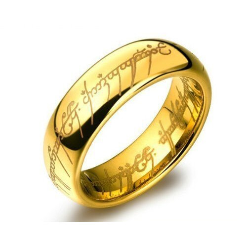 Yellow Chimes Combo Black & Gold Plated Rings For Men | Pack of 2 Stainless Steel Men Rings | Black & Gold Finger Rings for Boys | Ideal Gift For Men and Boys