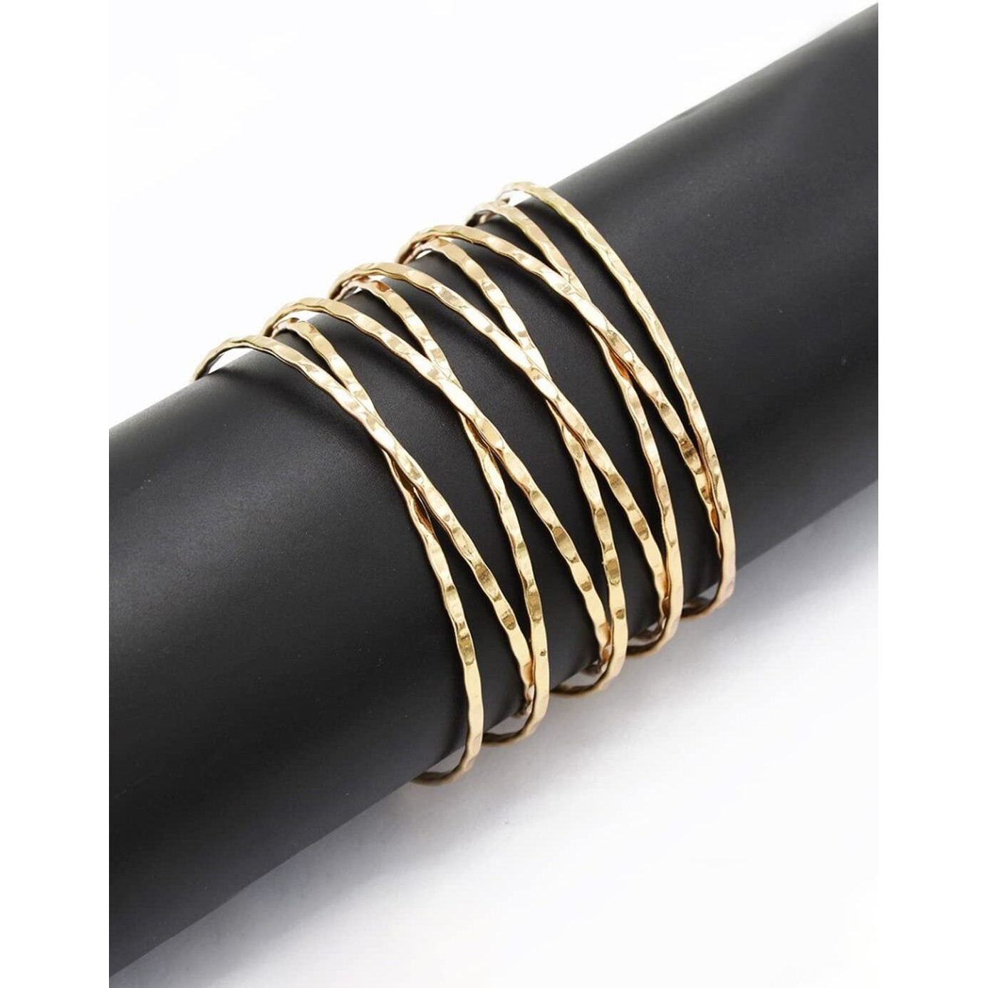 Yellow Chimes Bracelet for Women and Girls Fashion Golden Cuff Kadaa Bracelets for Women | Multi Strand Arm Cuff Armlet Gold Plated Hand Cuff Kadaa Bracelet for Women.