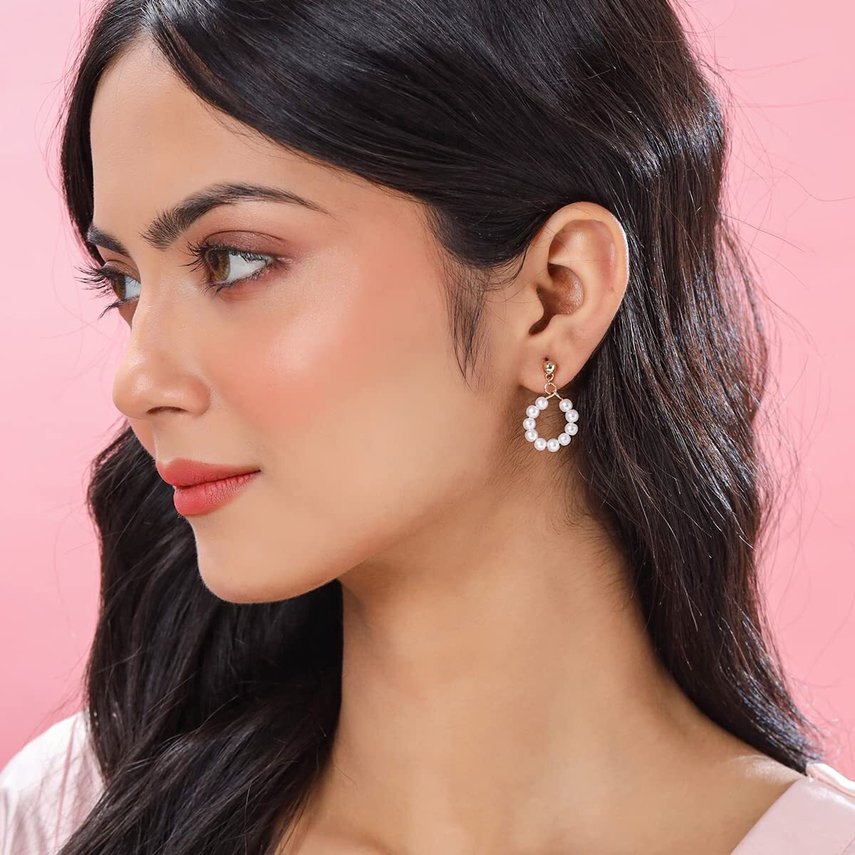 Yellow Chimes Earrings for Women and Girls | Fashion Multicolor Hoops Set Stud Earrings Western Hoop Earrings Stud Combo Set| Birthday Gift for Girls &Women Anniversary Gift for Wife (Design 15)