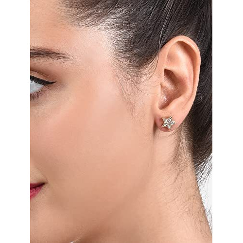 Zaveri Pearls Set Of 25 Gold Tone Smart Casual Wear Studs & Hoop Earrings For Women-ZPFK14053