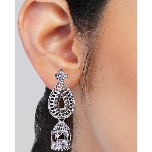 Fashion Frill Earrings For Women Floral Vintage Design Traditional Drop Earrings For Women Girls Love Gifts 12 Pair of Earrings