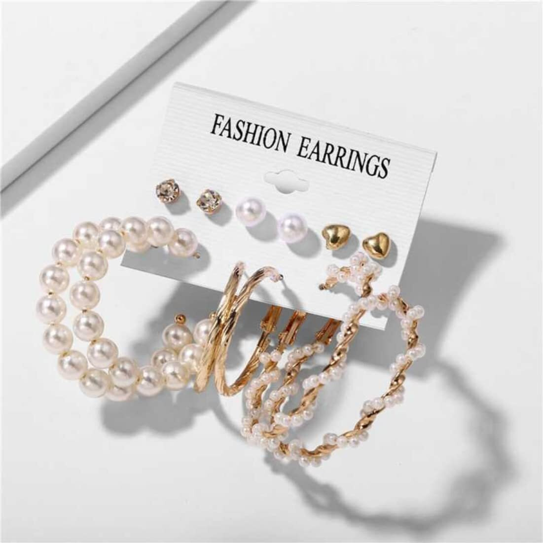 YouBella Fashion Jewellery Gold Plated Ear rings Combo of Earrings for Girls and Women (Style 1)