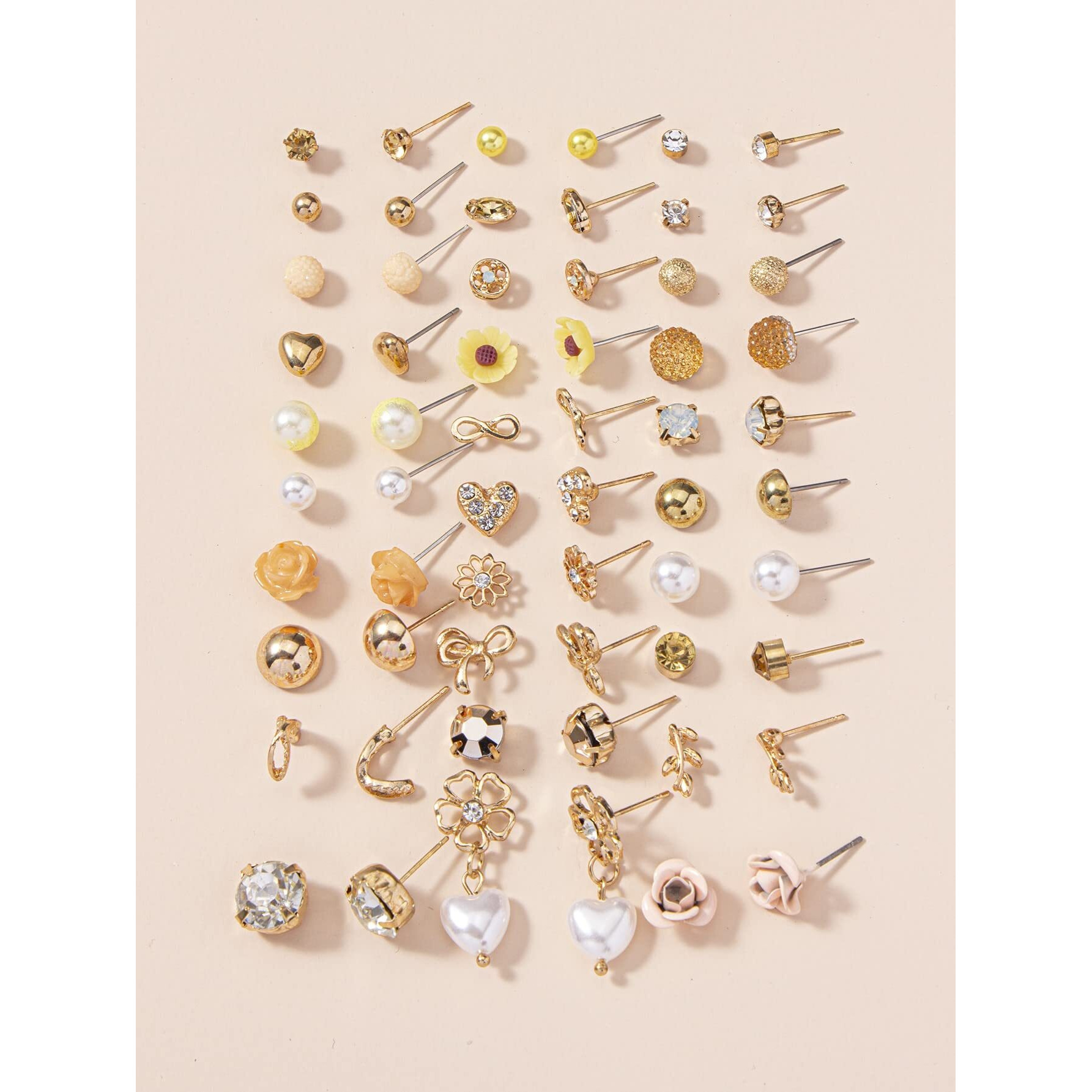 Shining Diva Fashion 30 Pairs Earring Combo Latest Stylish Fancy Earrings for Women and Girls (rrsd15635er)