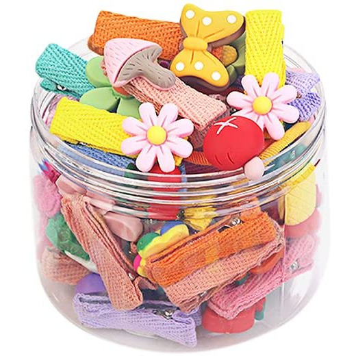 Shining Diva Fashion 26 Pcs Colorful Hair Accessories Hair Clips for Girls Kids Baby Girl Toddlers Women Hairband Hair Band Ties (14838hb)
