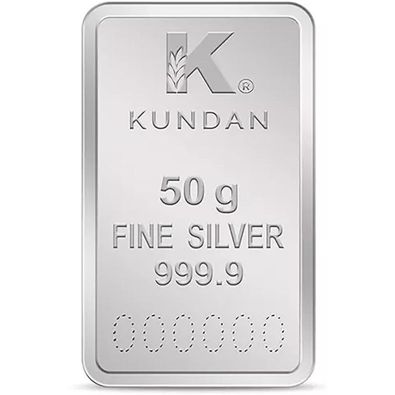 Kundan 50g (999.9) Kalpataru Tree Silver Bar