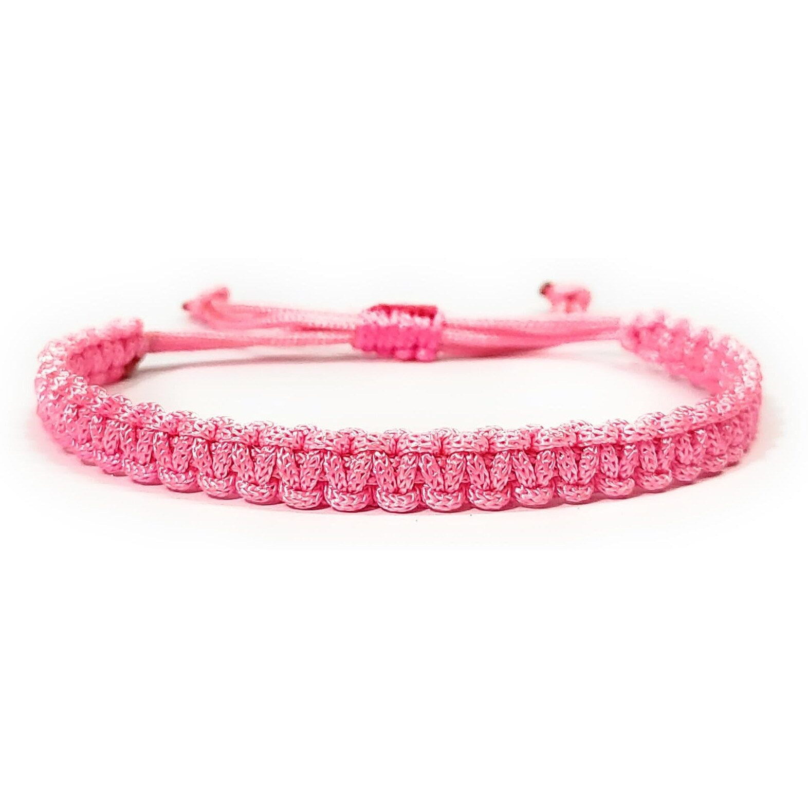 ARTIFICIAL TREE HANDMADE NAZAR DHAGA BRACELET ADJUSTABLE WRISTBAND BRACELET FRIENDSHIP BAND FOR WOMEN MEN- 100% SKIN FRIENDLY Nazar Bracelets 2 Piece (AT GIRLS BRCT 002) (BABY PINK)