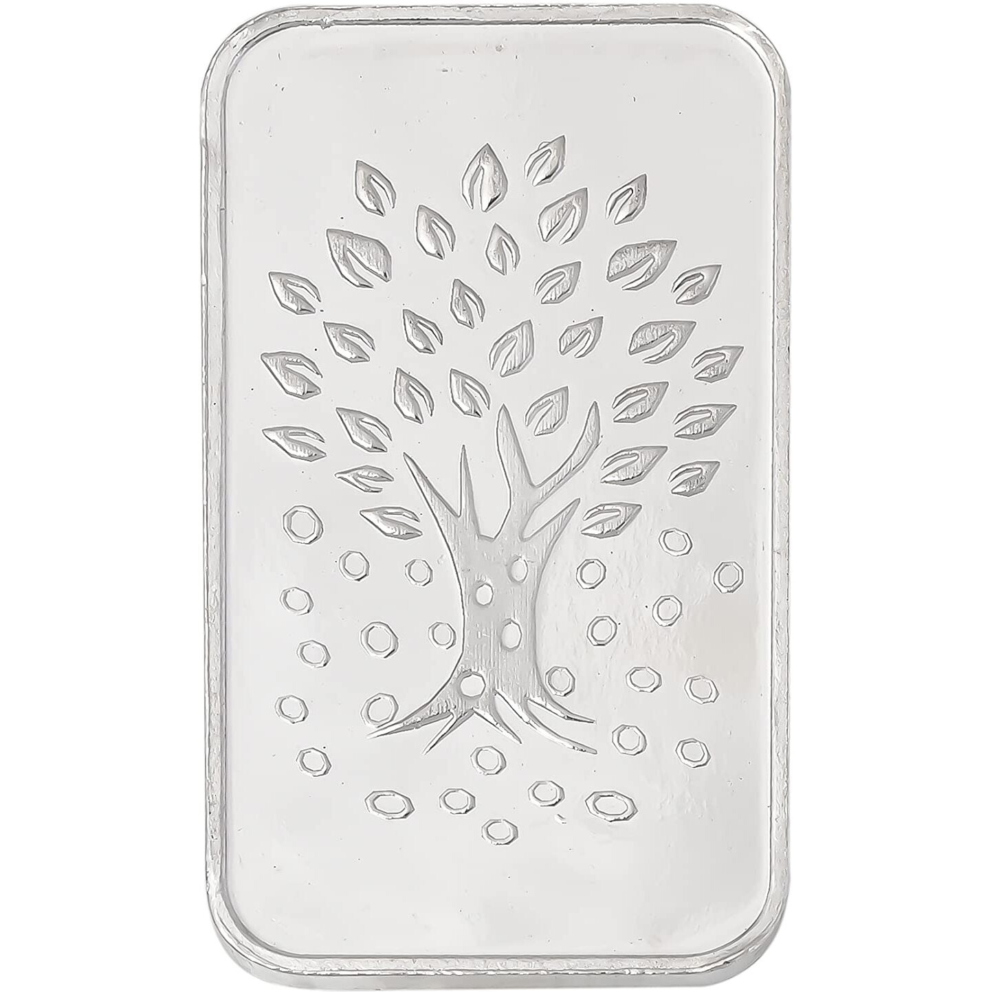 I JUELS  LIVE THE EMOTIONS 999 Silver BIS Hallmarked 10 Grams Kalpataru Tree Silver Bar/coin tamperproof pack