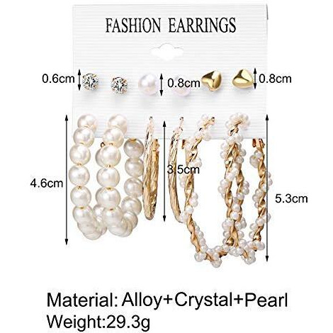 YouBella Jewellery for women Earings for women Combo of Earrings for Girls and Women (Style 4)