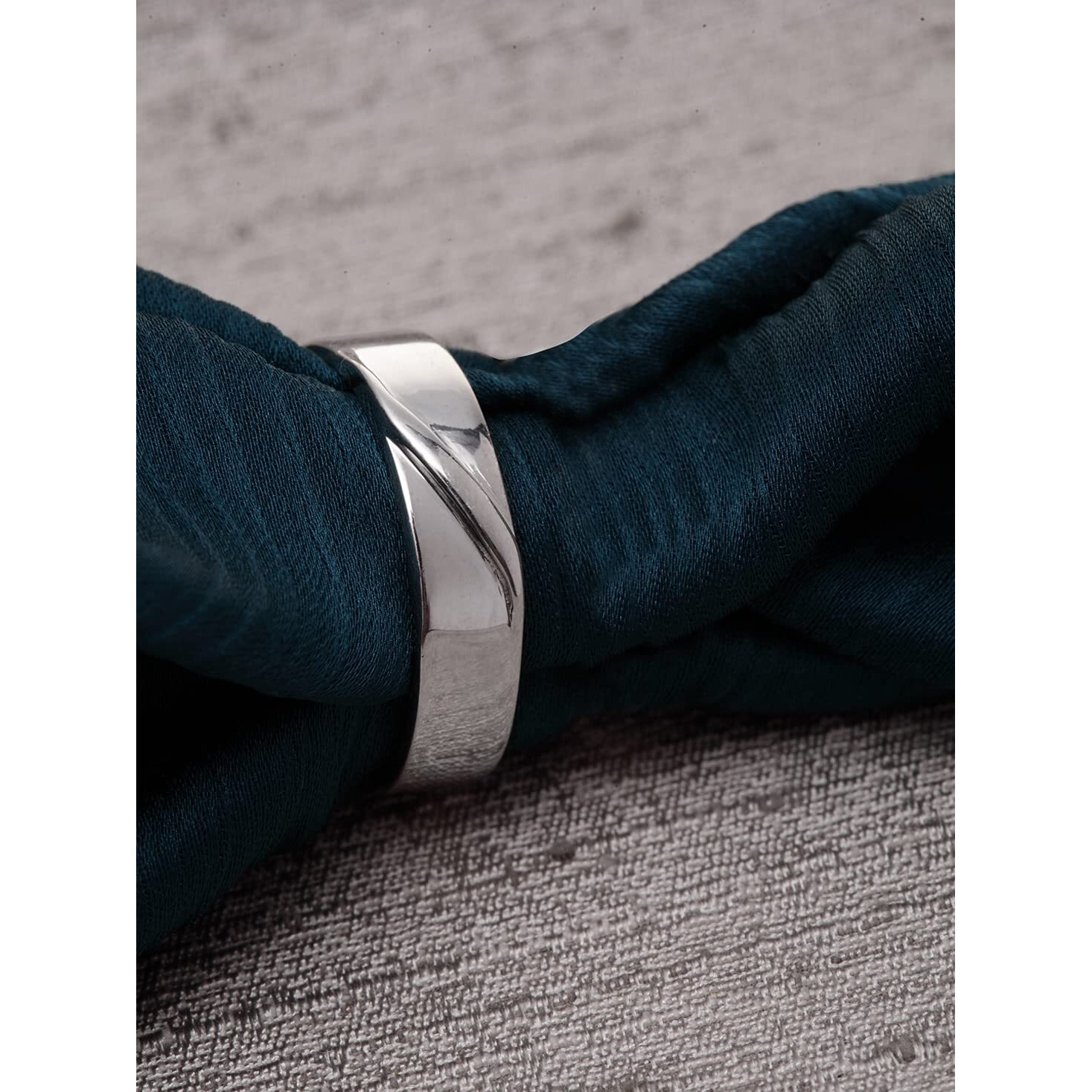 Clara Pure 925 Sterling Silver Monte Adjustable Ring Gift for Men and Boys