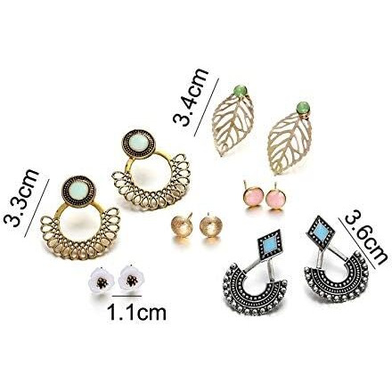 YouBella Jewellery Earrings for women Design Combo of Earings for Girls and Women (Style 1)
