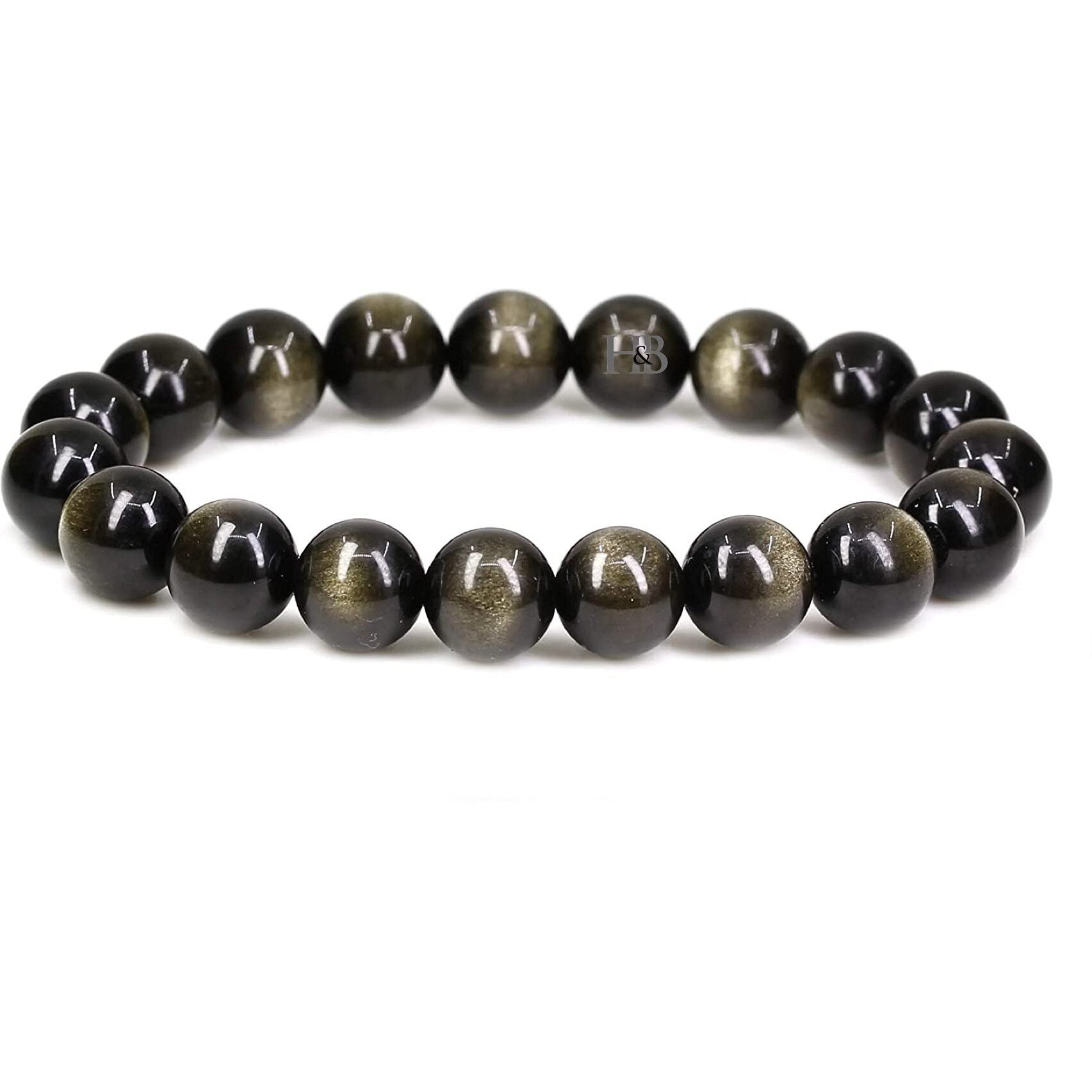 Hot And Bold Reiki Feng Shui Crystal Natural Semi Precious Gem Stone Beads Hand Bracelet. Unique Birthday Gift for Men, Women, Boys & Girls.