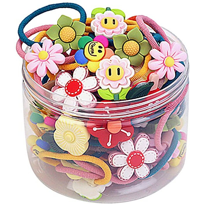 Shining Diva Fashion 20 pcs Combo Elastic Hair Bands Ties Accessories for Kids Baby Girls Women (14744hb)