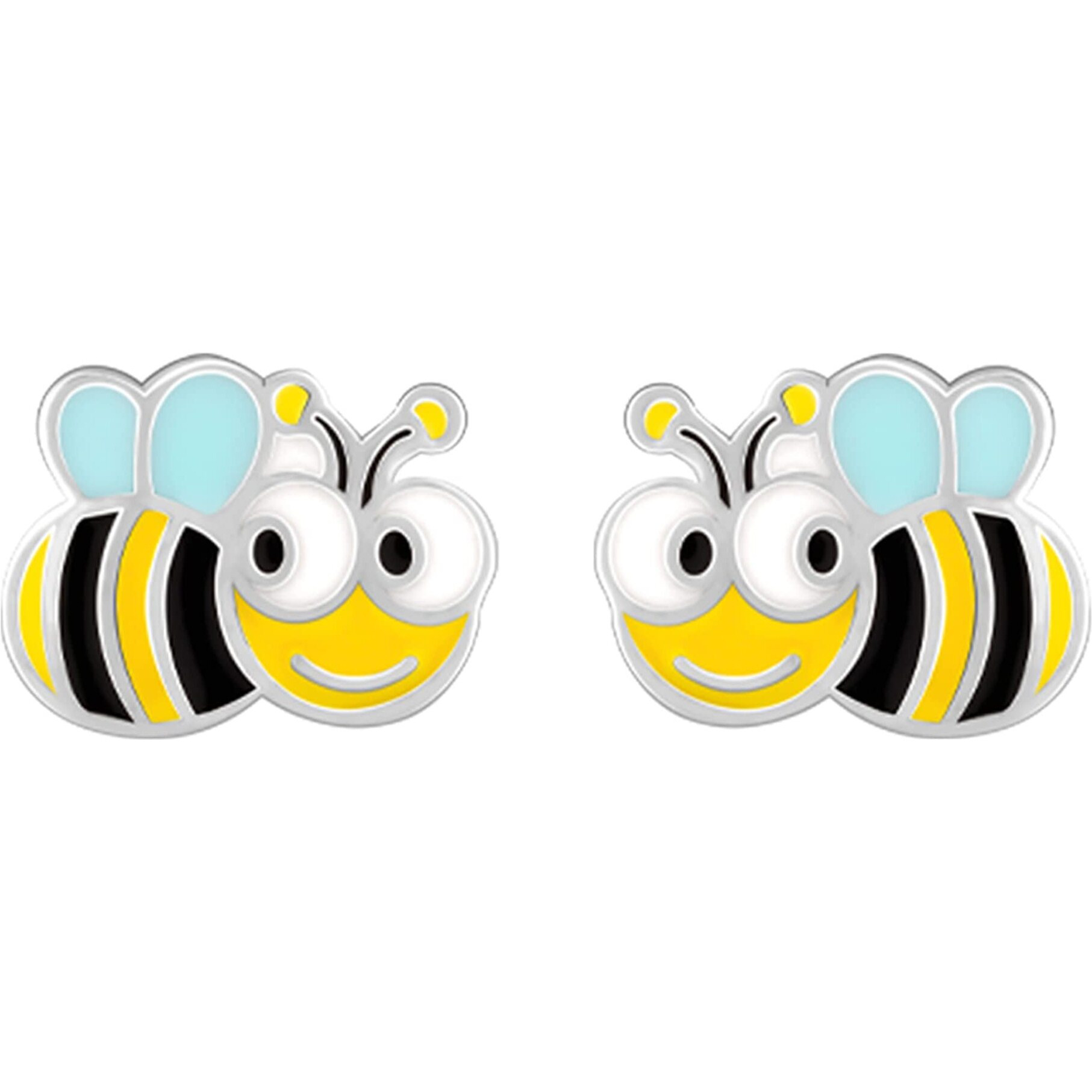 GIVA Girls 925 Sterling Silver Busy Bee Kids Earrings|Gifts For Girlfriend,Rakshabandhan Gift Brother Sister,Birthday Gifts For Kids|With Certificate Of Authenticity And 925 Stamp|6 Month Warranty*