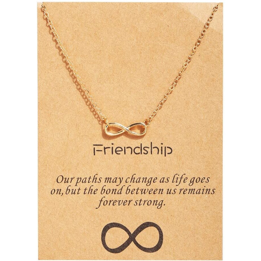 Fashion Frill Exclusive Pendant For Girls Infinite/Infinity Gold Plated Chain Necklace For Women Girls Womens Jewellery Gift For Anniversary Stylish Pendant (Casual)