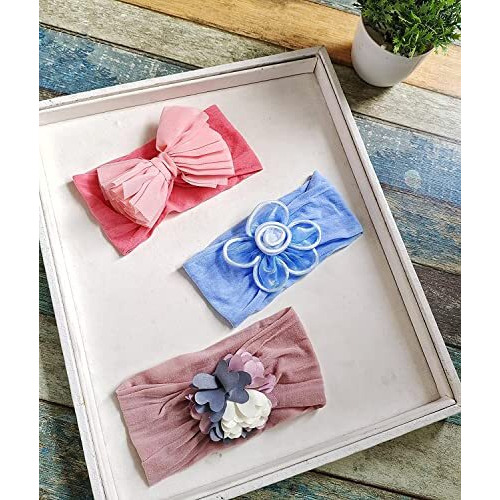 HOMEMATES Fashionable Multi Pattern Headband For Toddlers Baby Girls Boys Hair Band Multicolor Hair Accessories Pack of 6 Pcs (Style-3)