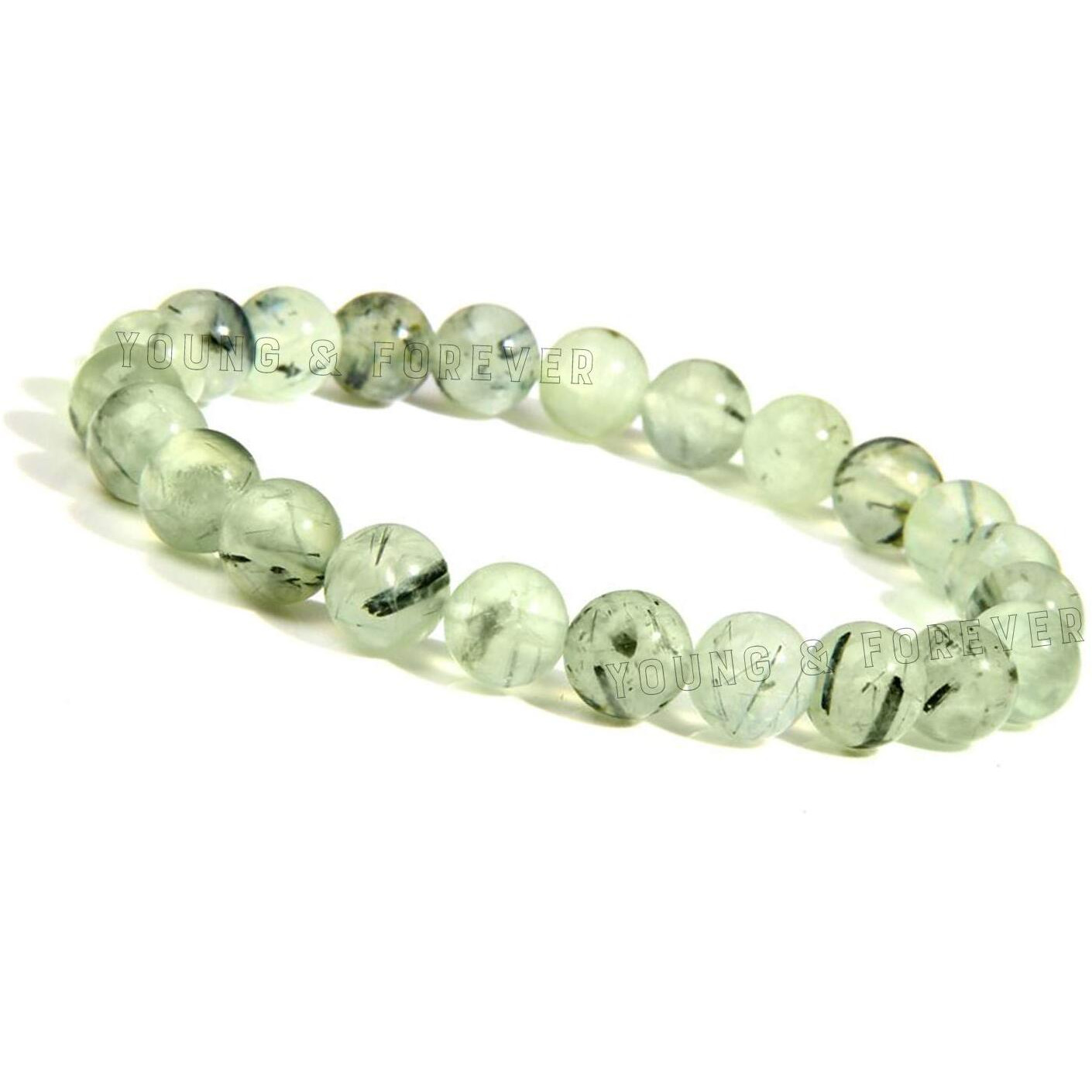 Young & Forever Gift Bracelet for Unisex Adult (Green)