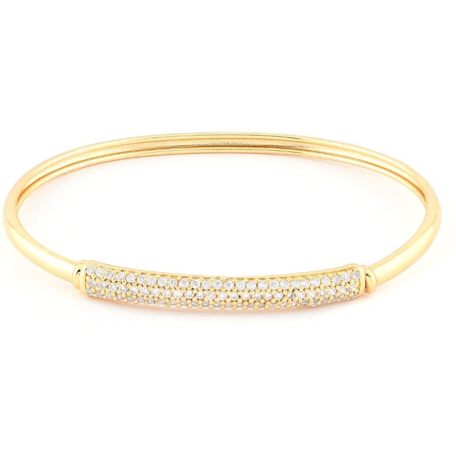 ZAVERI PEARLS Contemporary Look Cubic Zirconia Kada For Women-ZPFK9214