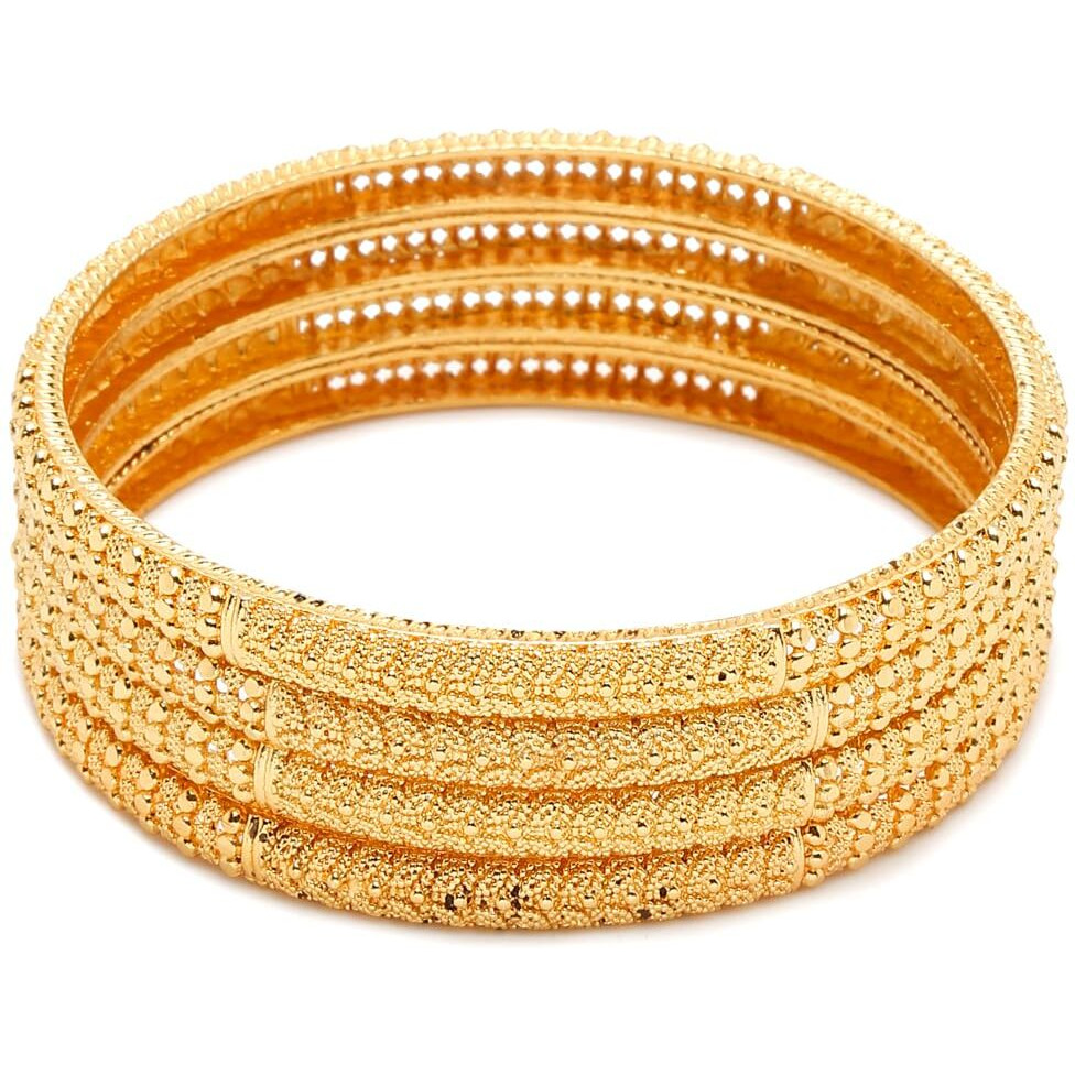 YouBella Jewellery for Women Gold Plated Bracelet Bangles for Women (2.4)