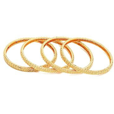 YouBella Jewellery for Women Gold Plated Bracelet Bangles for Women (2.4)