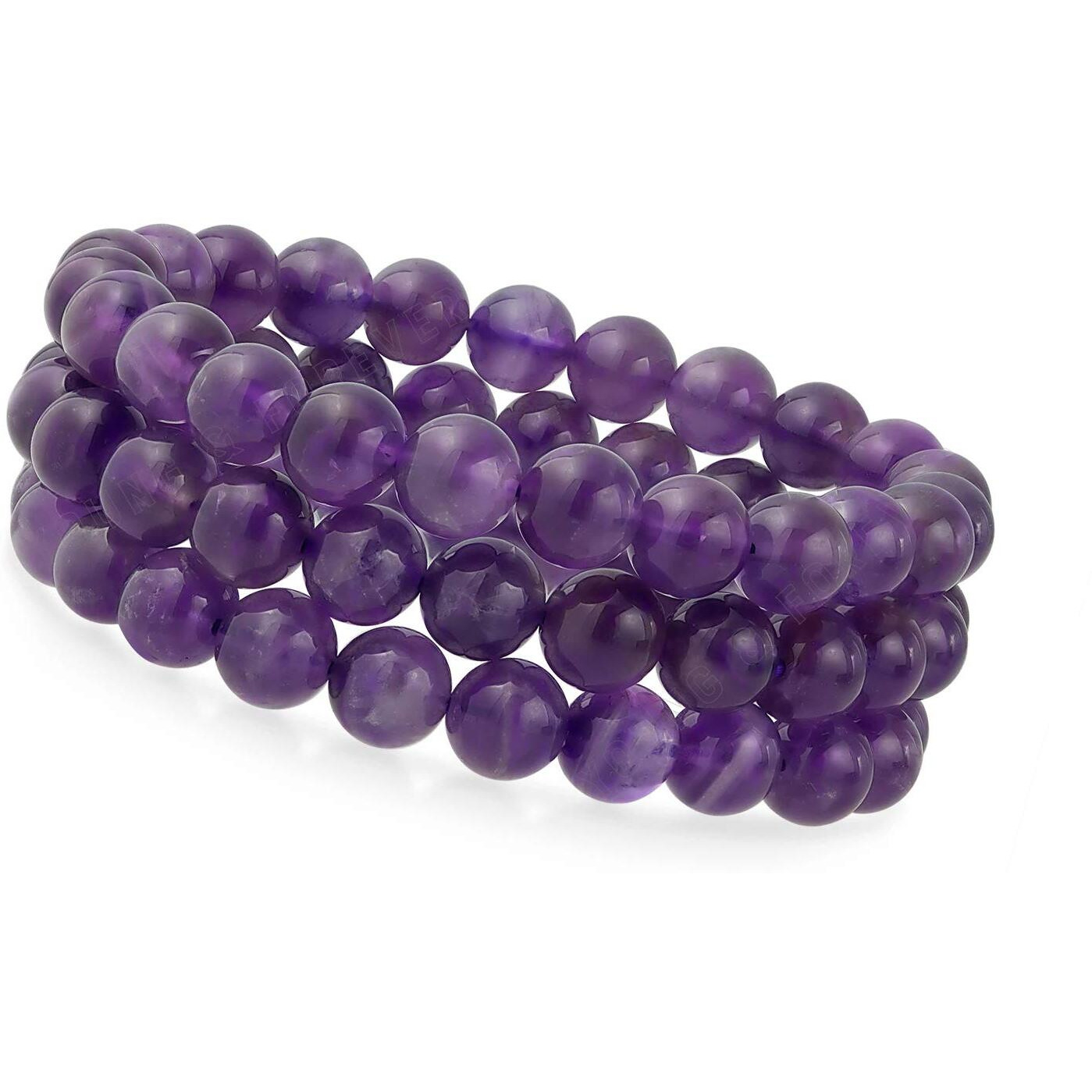 Young & Forever Gift Bracelet for Unisex Adult (Purple)