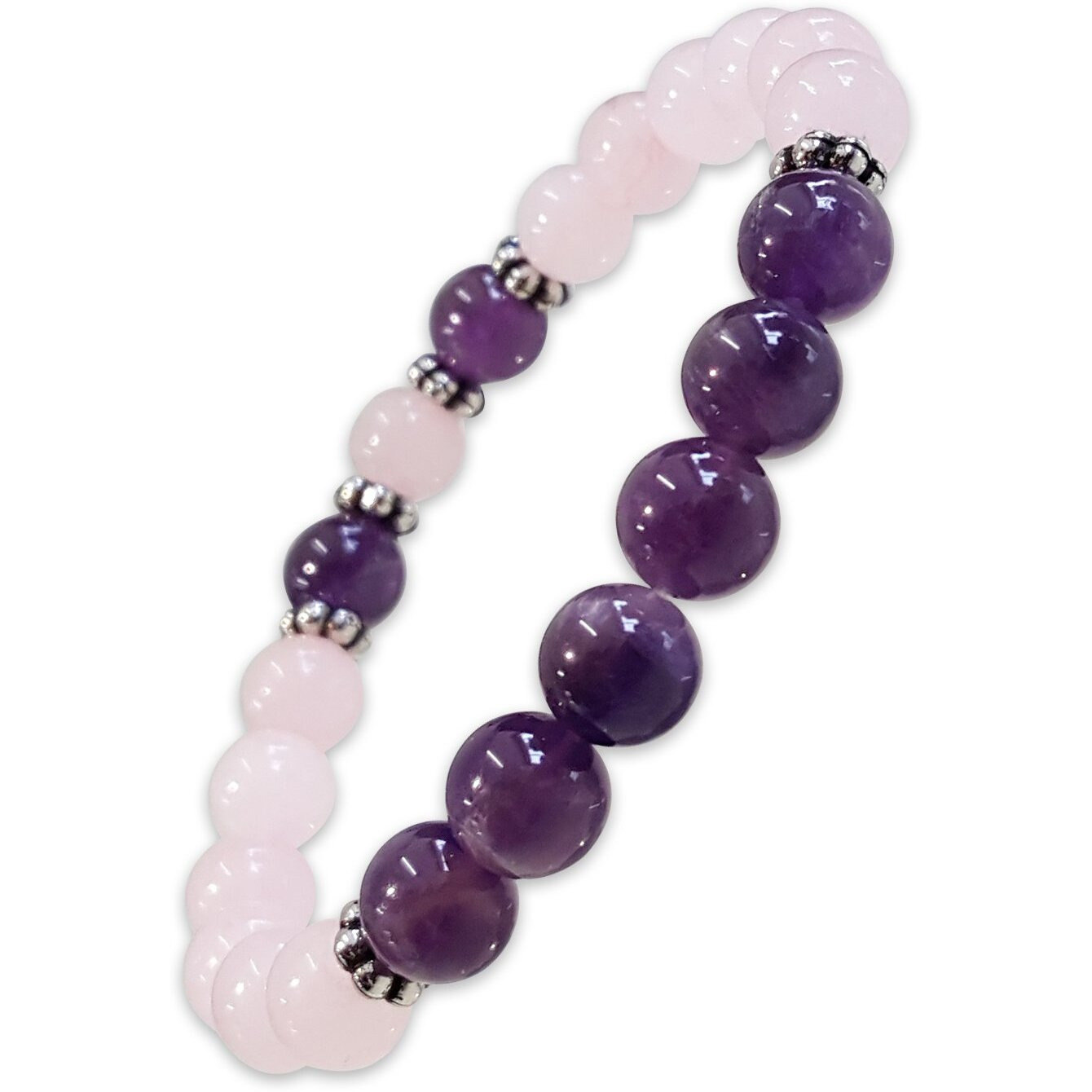 Young & Forever Gift Dvine Energized Reiki Healing Natural Stone Feng Shui Bracelet for Men Women B630