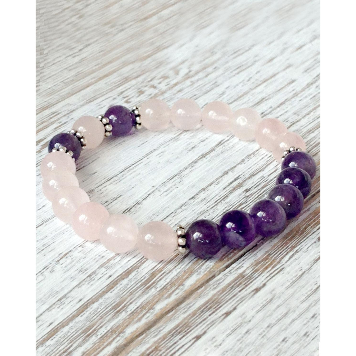 Young & Forever Gift Dvine Energized Reiki Healing Natural Stone Feng Shui Bracelet for Men Women B630