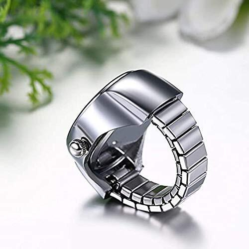 YouBella Jewellery Stylish Unisex Finger Ring Watch for Girls/Women/Men/Boys (Green)